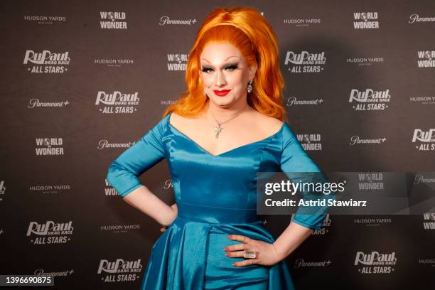 Jinkx Monsoon attends RuPaul's Drag Race All Stars 7 Premiere screening + panel discussion St Hudson Yards, Public Square & Gardens on May 10, 2022...