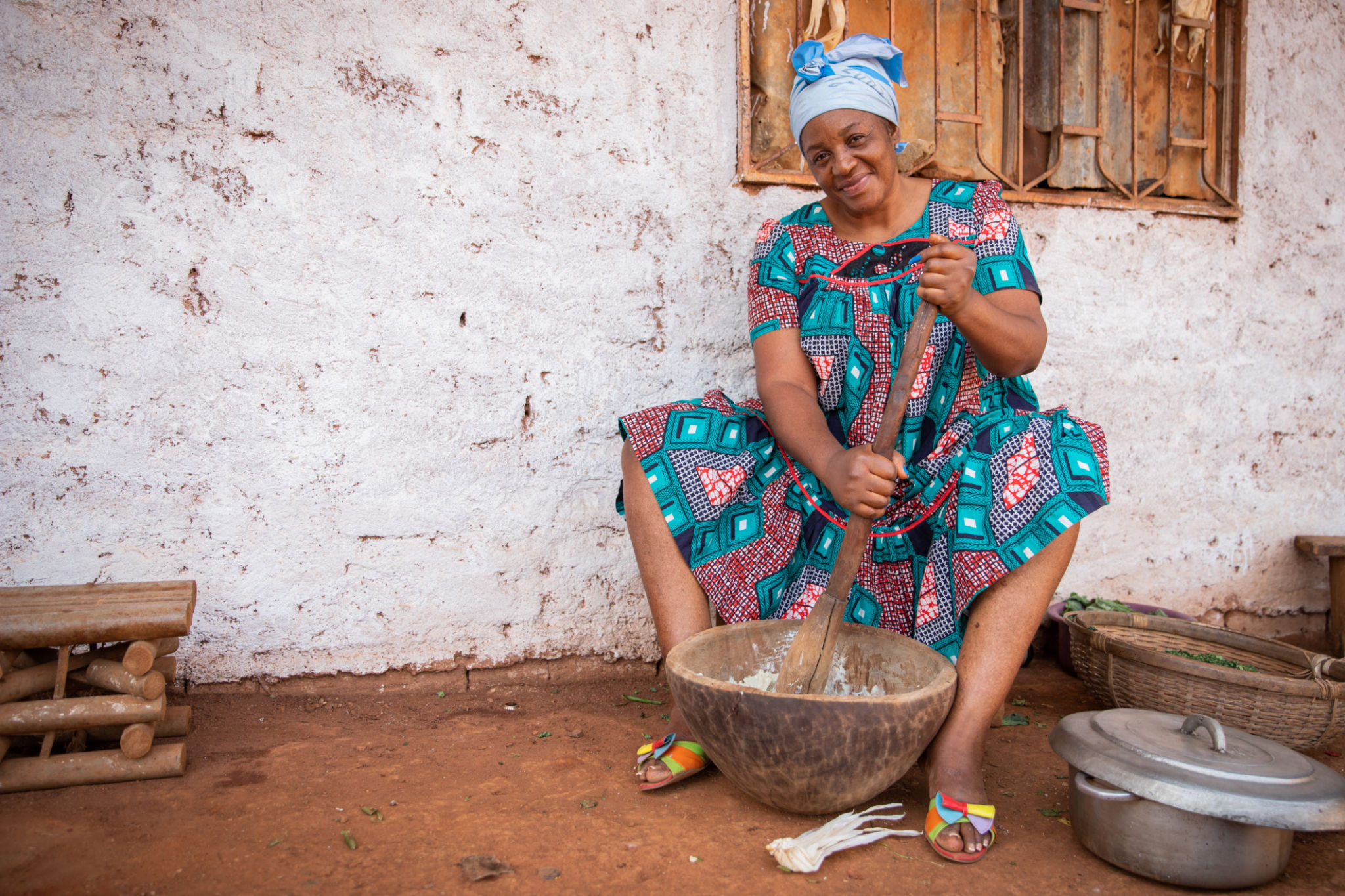 african style kitchen