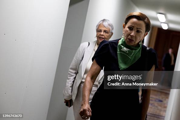 Rep. Nydia Rep. Nydia Velazquez departs from Senate side of the U.S. Capitol ...
