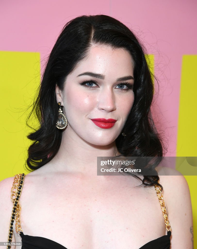 Evelyn Claire attends the Los Angeles Premiere Of Neon's "Pleasure