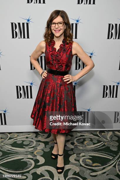 Lisa Loeb attends the 38th Annual BMI Film, TV & Visual Media Awards at Beverly Wilshire, A Four Seasons Hotel on May 11, 2022 in Beverly Hills,...
