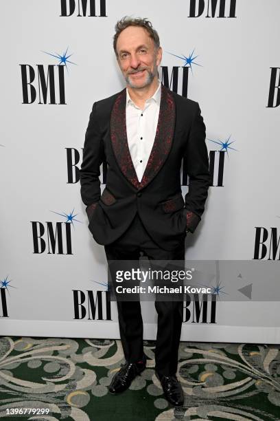 Mychael Danna attends the 38th Annual BMI Film, TV & Visual Media Awards at Beverly Wilshire, A Four Seasons Hotel on May 11, 2022 in Beverly Hills,...