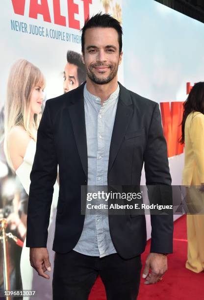 Matt Cedeno attends Hulu's Original Film "The Valet" Global Premiere at The Montalban Theatre on May 11, 2022 in Hollywood, California.