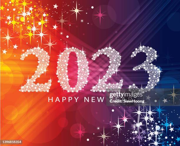 year of 2023 - january background stock illustrations