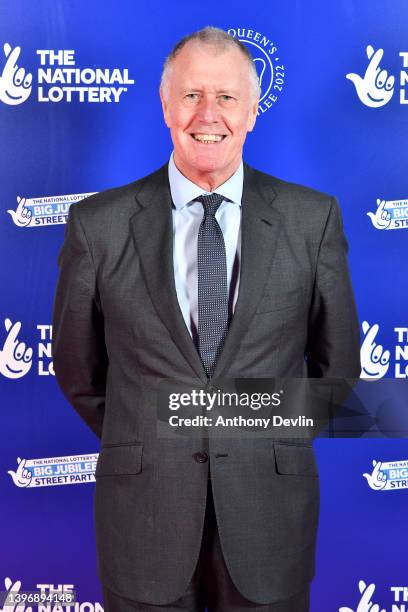 Geoff Hurst arrives at The National Lottery’s Big Jubilee Street Party, to celebrate the organisations that have been awarded grants for making a...