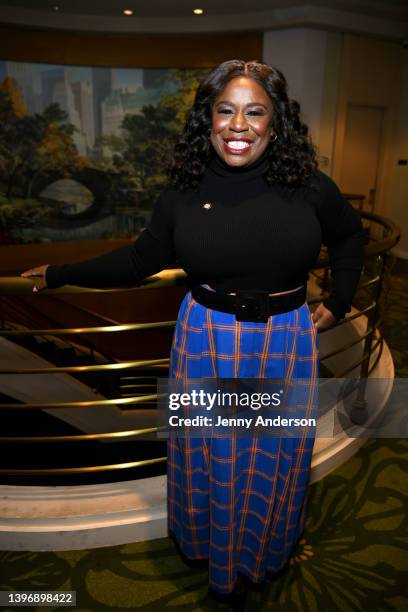 Uzo Aduba attends the 75th Annual Tony Awards Meet The Nominees Press Event at Sofitel New York on May 12, 2022 in New York City.