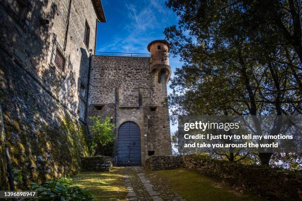 lunigiana between la spezia and massa carrara - tuscany, italy - aulla stock-fotos und bilder