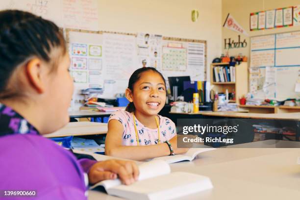 elementary school classroom students - indian school children stock pictures, royalty-free photos & images