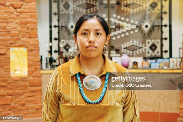 traditional navajo woman - native north american people stock pictures, royalty-free photos & images