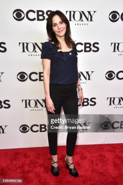 Mary-Louise Parker attends the 75th Annual Tony Awards Meet The Nominees Press Event at Sofitel New York on May 12, 2022 in New York City.