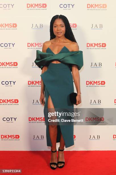 Naomie Harris attends the DKMS London Gala 2022 at The Roundhouse on May 12, 2022 in London, England.