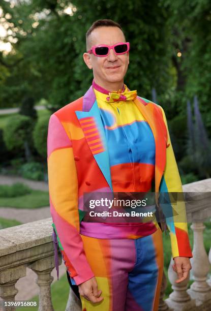 Jeremy Scott attends the Jeremy Scott & Moschino launch of 'Moschino' by Assouline on May 12, 2022 in London, England.