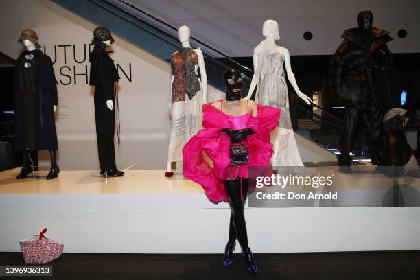 Imogen Anthony attends the Iordanes Spyridon Gogos show during Afterpay Australian Fashion Week 2022 Resort '23 Collections at the Powerhouse Museum...