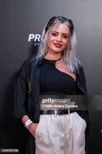 Elena Bueno attends the Malu concert at Wizink Center on May 12, 2022 in Madrid, Spain.