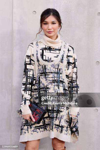 Gemma Chan attends the Louis Vuitton's 2023 Cruise Show on May 12, 2022 in San Diego, California.