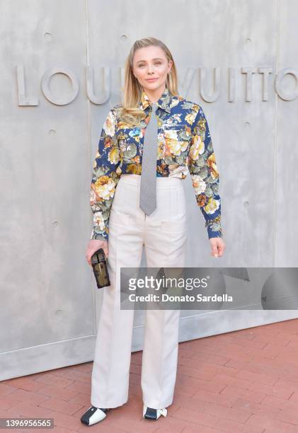 Chloë Grace Moretz attends Louis Vuitton's 2023 Cruise Show at Salk Institute for Biological Studies on May 12, 2022 in San Diego, California.