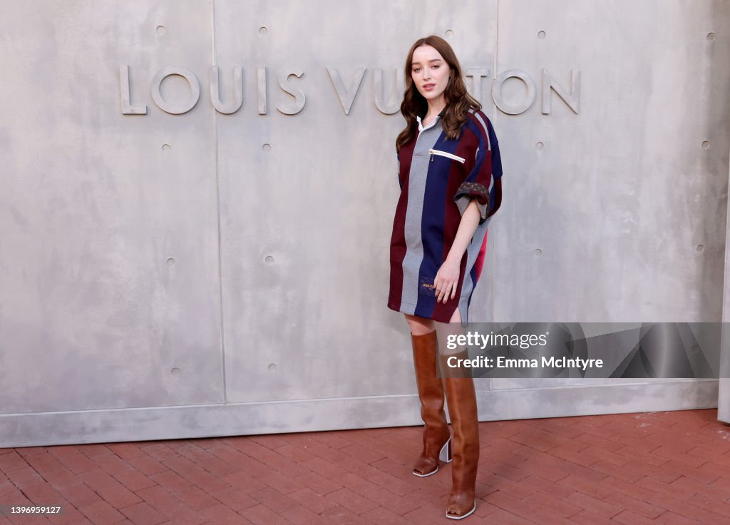 Phoebe Dynevor attends the Louis Vuitton's 2023 Cruise Show on May