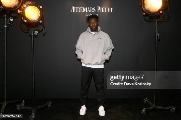 Nigel Sylvester attends the Audemars Piguet x Mark Ronson Listening Party at AP House New York on May 12, 2022 in New York City.