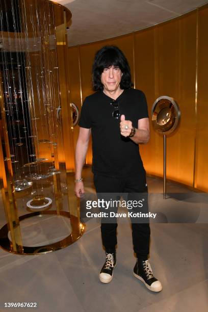 Marky Ramone attends the Audemars Piguet x Mark Ronson Listening Party at AP House New York on May 12, 2022 in New York City.
