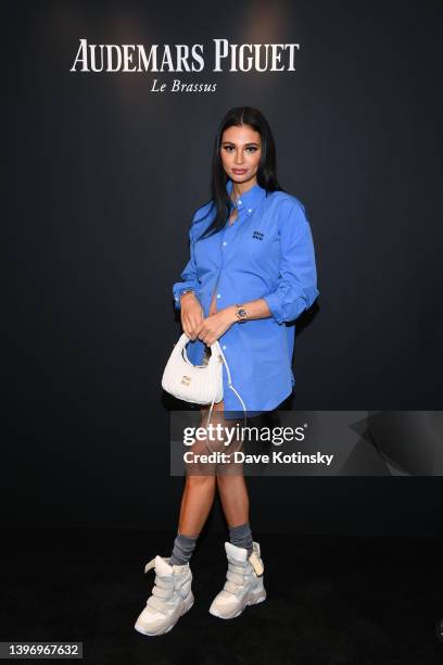 Kristen Noel Crawley attends the Audemars Piguet x Mark Ronson Listening Party at AP House New York on May 12, 2022 in New York City.