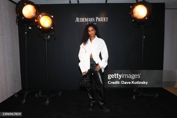 Vashtie Kola attends the Audemars Piguet x Mark Ronson Listening Party at AP House New York on May 12, 2022 in New York City.