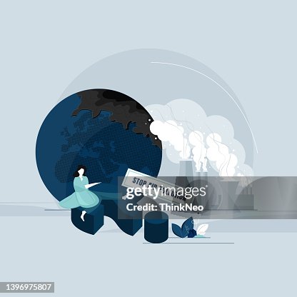Carbon Dioxide Reduction Stop Air Pollution And Environment Damage Save ...