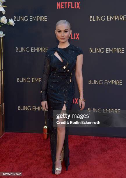 Agnez Mo attends the season 2 launch celebration party for Netflix's "Bling Empire" on May 12, 2022 in Los Angeles, California.