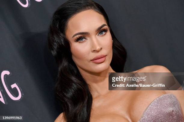 Megan Fox attends the World Premiere of "Good Mourning" at The London West Hollywood at Beverly Hills on May 12, 2022 in West Hollywood, California.