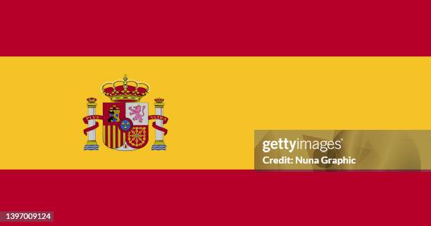 spain flag - spanish flag stock illustrations