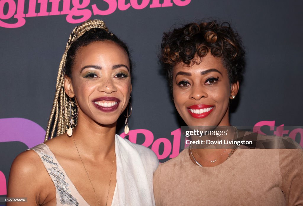 Michell Springstun Michelle Mitchell and Daphnique Springs attend the Rolling Stone ...