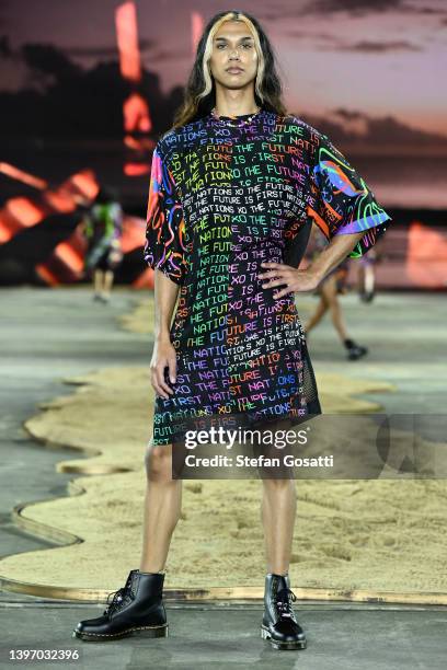 First Nations Fashion And Design Photos and Premium High Res Pictures ...