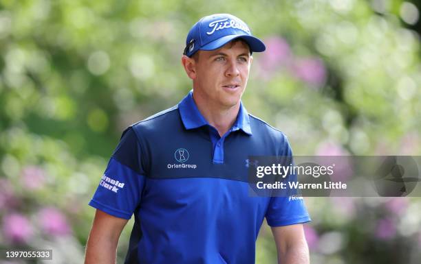 Grant Forrest of Scotland on the 11th hole during Day Two of the Soudal Open at Rinkven International Golf Club on May 13, 2022 in Antwerpen, Belgium.