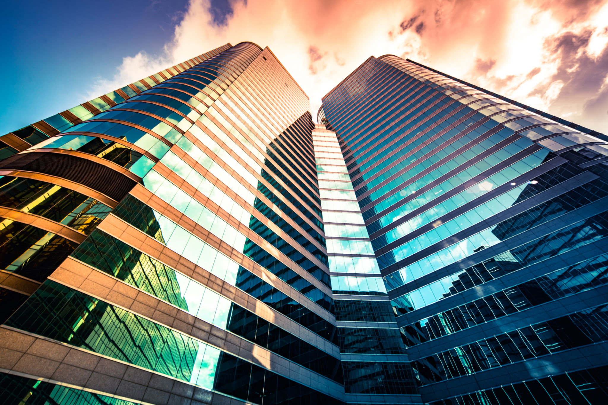 Architecture details Modern Building Glass facade Exterior Architecture details Modern Building Glass facade Exterior