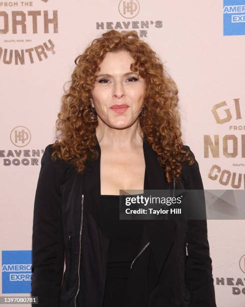 Bernadette Peters attends the reopening of "Girl from the North Country" on Broadway at Belasco Theatre on May 12, 2022 in New York City.