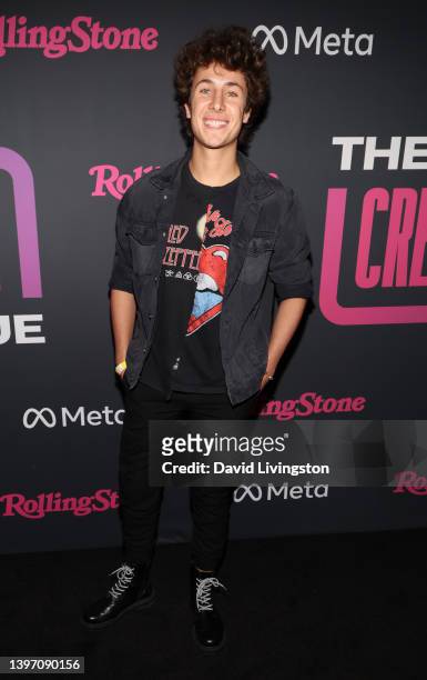 Juanpa Zurita attends the Rolling Stone & Meta celebration of the Inaugural Creators Issue at The Hearst Estate on May 12, 2022 in Beverly Hills,...