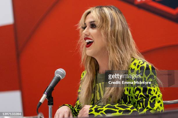 Adore Delano attends RuPaul's Los Angeles DragCon at Los Angeles Convention Center on May 13, 2022 in Los Angeles, California.
