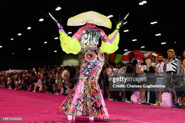 Jimbo attends RuPaul's DragCon at Los Angeles Convention Center on May 13, 2022 in Los Angeles, California.