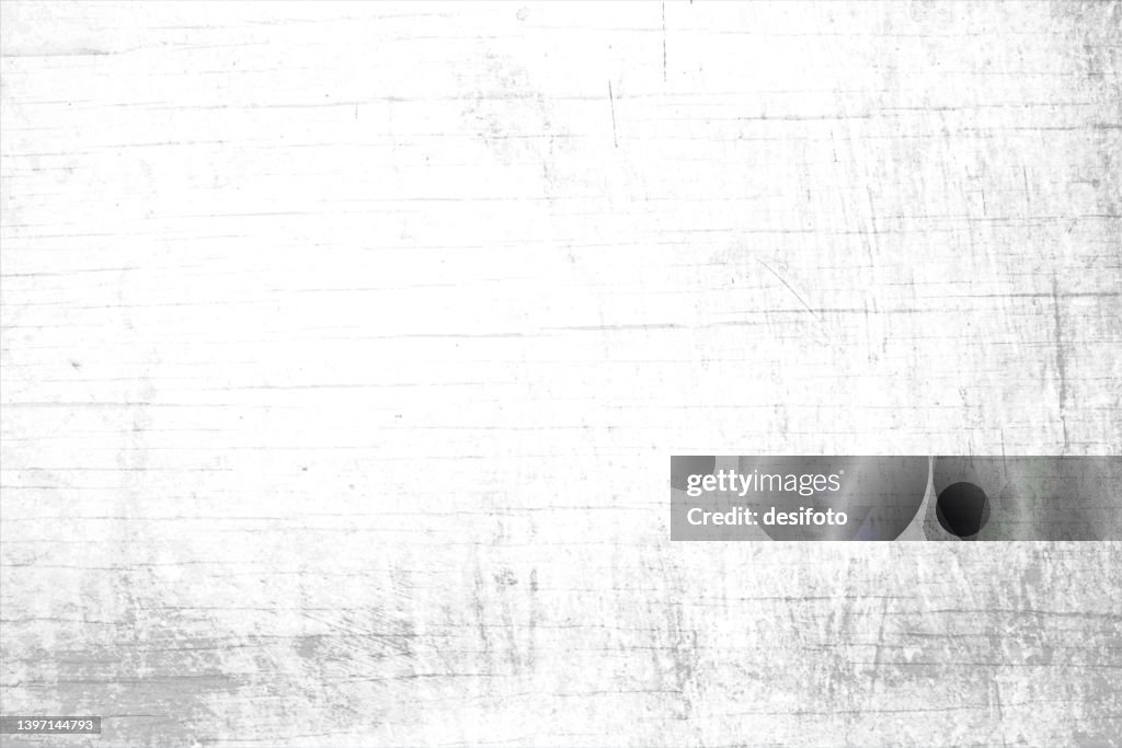Light gray and faded white coloured blotchy rustic and smudged painted wooden textured blank empty horizontal vector backgrounds with wood grain texture design