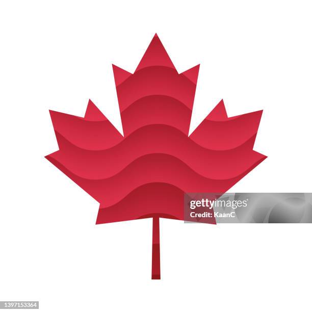 ilustraciones, imágenes clip art, dibujos animados e iconos de stock de icono de hoja de arce. símbolo canadiense. ilustración vectorial. ilustración de stock - arce rojo