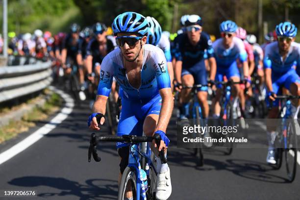 Simon Yates of United Kingdom and Team BikeExchange - Jayco competes during the 105th Giro d'Italia 2022, Stage 8 a 153km stage from Napoli to Napoli...