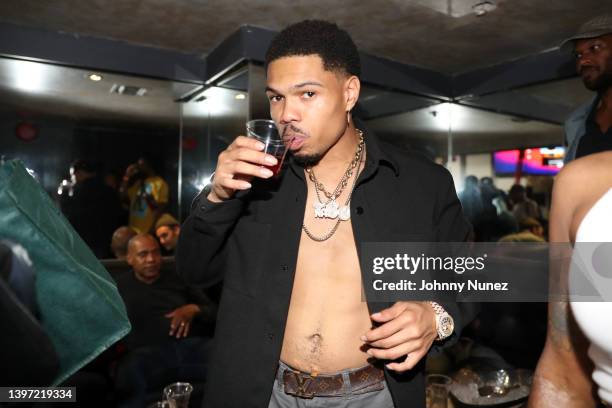 Taylor Bennett In Concert - New York, NY at S.O.B.'s on May 13, 2022 in New York City.