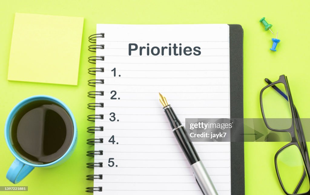 Priorities