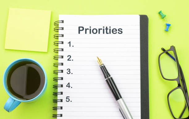 priorities - prioritize your tasks stock pictures, royalty-free photos & images