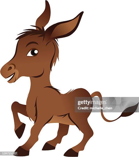 donkey - donkey kick stock illustrations
