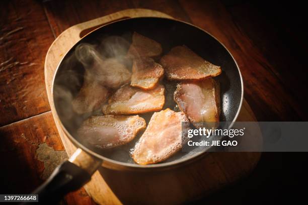 bacon in the sun - sunny morning stock pictures, royalty-free photos & images