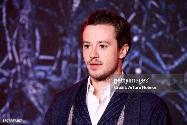 Joseph Quinn attends Netflix's "Stranger Things" Season 4 Premiere at Netflix Brooklyn on May 14, 2022 in Brooklyn, New York.