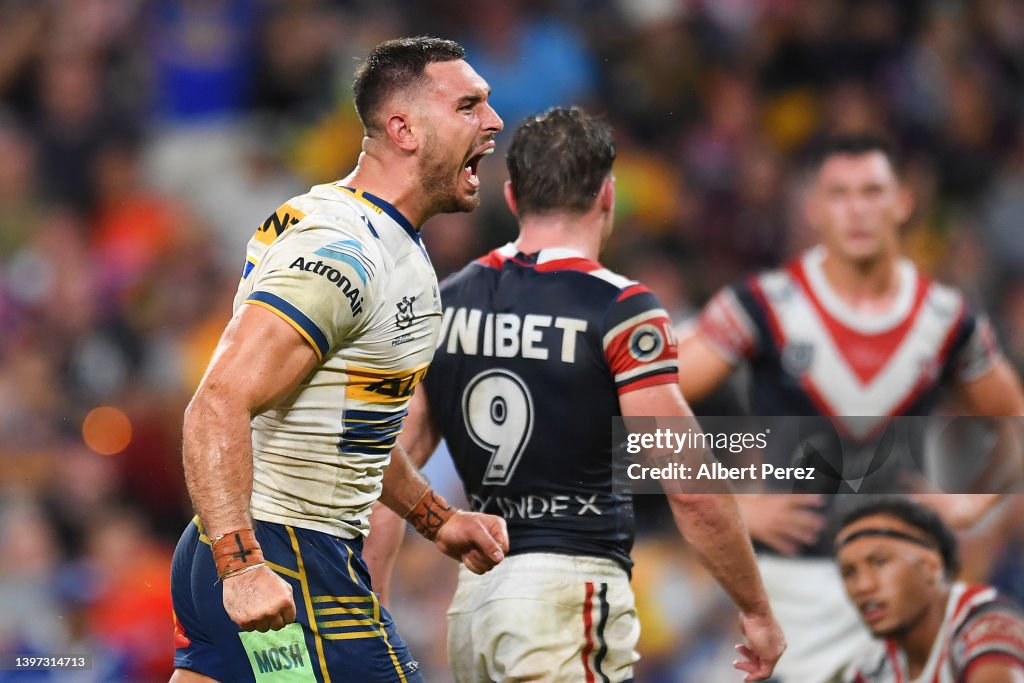 NRL Rd 10 - Roosters v Eels