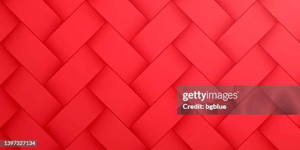 abstract red background - geometric texture - basket texture stock illustrations