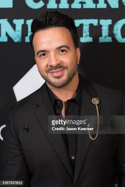 Luis Fonsi attends Playing For Change Foundation's 2022 Impact Awards at Faena Forum on May 14, 2022 in Miami Beach, Florida.