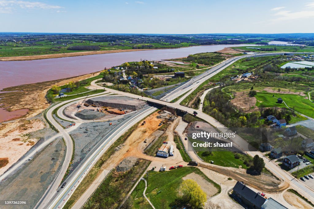 Highway Construction Site
